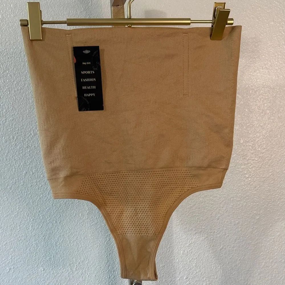 High-Waisted Tan Shapewear- Size XL